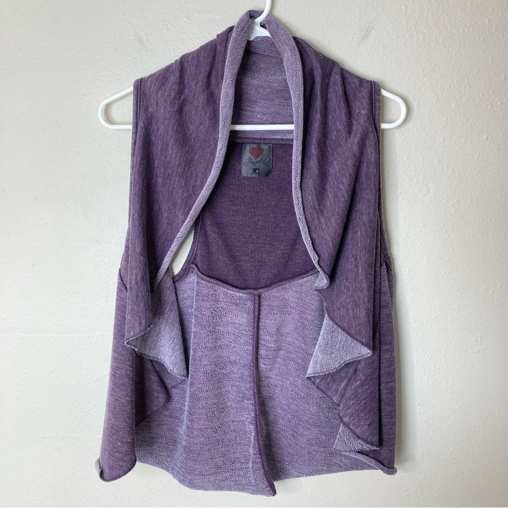 Luv 4 Anouka Purple Open Vest